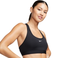 Sutien
sport Nike Swoosh Light Support negru DX6817 010