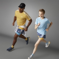 Camasa adidas Own the Run 3-Stripes T- barbat
