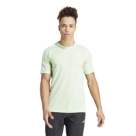 Camasa adidas Own the Run 3-Stripes T- barbat