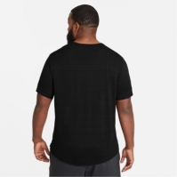 Nike DriFit Miler Running Top barbat