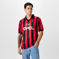 Camasa Minge Fotbal Score Draw AC Milan 1996 Retro Home adulti