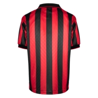 Camasa Minge Fotbal Score Draw AC Milan 1996 Retro Home adulti