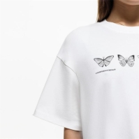 Camasa Good For Nothing Oversized T- White