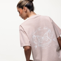 Camasa Good For Nothing Oversized T- Pink