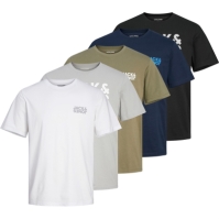 Camasa Jack and Jones 5-Pack Maneca Scurta T- barbat
