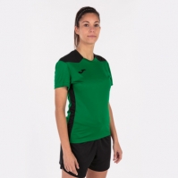 Camasa Championship Vi Maneca Scurta T- Green Black Joma