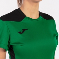 Camasa Championship Vi Maneca Scurta T- Green Black Joma