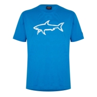 Camasa Paul And Shark Textured Shark Graphic T-