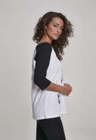 Tricou Pistol Heart Raglan dama Mister Tee