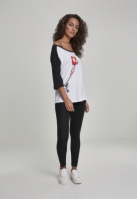 Tricou Pistol Heart Raglan dama Mister Tee