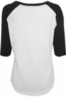 Tricou Pistol Heart Raglan dama Mister Tee