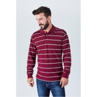 Camasa Harvey and Jones Striped Polo barbat