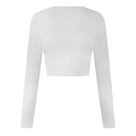 USA Pro Pro Maneca Lunga Crop Top dama