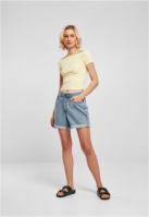Tricou Off Shoulder Rib dama Urban Classics