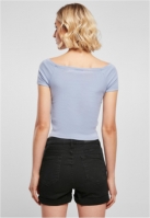 Tricou Off Shoulder Rib dama Urban Classics