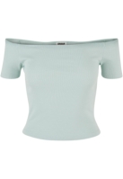 Tricou Organic Off Shoulder Rib dama Urban Classics