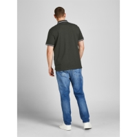 Camasa Jack and Jones Paulos Tipped Pique Maneca Scurta Polo Plus Size barbat