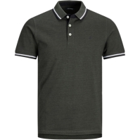 Camasa Jack and Jones Paulos Tipped Pique Maneca Scurta Polo Plus Size barbat