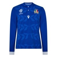 Camasa Macron Italy Rugby Home Polo 2023 adulti