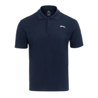 Slazenger Check Golf Polo barbat