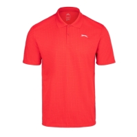 Slazenger Check Golf Polo barbat