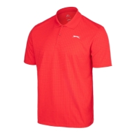 Slazenger Check Golf Polo barbat