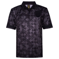 Camasa Score Draw England 1990 Black Out Retro