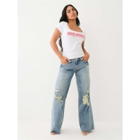 Blug True Religion Leila Low Rise Distressed dama
