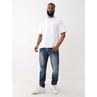 Blug True Religion Rocco Slim Fit Mid-Rise Washed barbat
