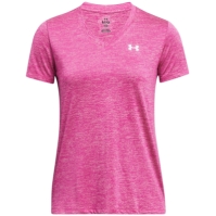 Under Armour Techtm Twist V-Neck Maneca Scurta dama