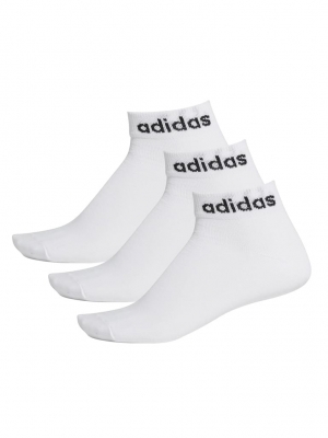 Set sosete albe adidas Per Ankle 3 Pack FJ7725 adulti