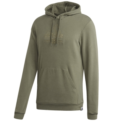 Men's adidas Brilliant Basics Hooded green GD3846