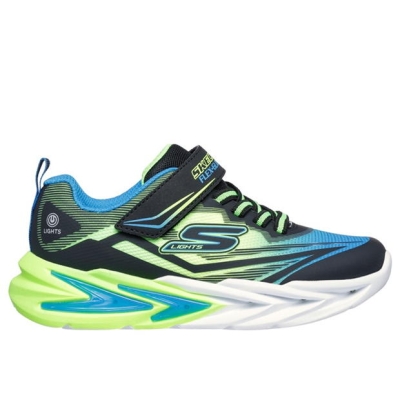 Pantof sport Skechers Lighted Gore & Strap Sneaker W Mids Light Up baietel