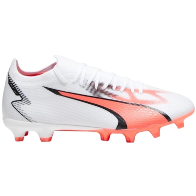 Pantof Minge Fotbal Puma Ultra Match FG/AG white 107347 01