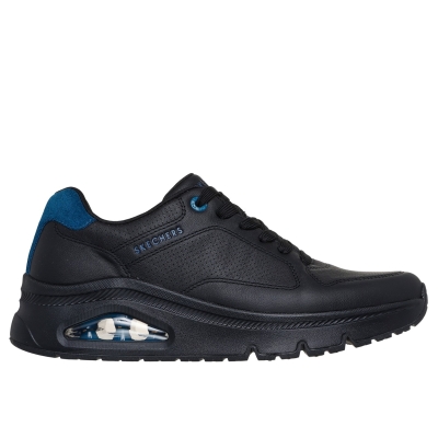 Pantof sport Skechers piele With Deco Stitch Fashion La Low-Top barbat