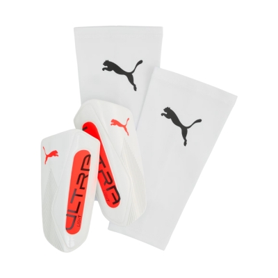 Minge Fotbal Aparatoare Puma Ultra Light Sleeve white-orange 30989 01