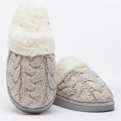 Be You Knitted Sparkle Mule