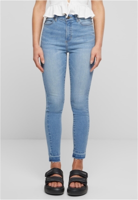 Blug Skinny High Waist Open Hem dama Urban Classics
