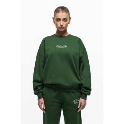 Bluza trening Good For Nothing Oval Dark Green