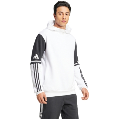 Bluza trening Hanorac adidas Squadra men's 25 Sweat white and black JD2976