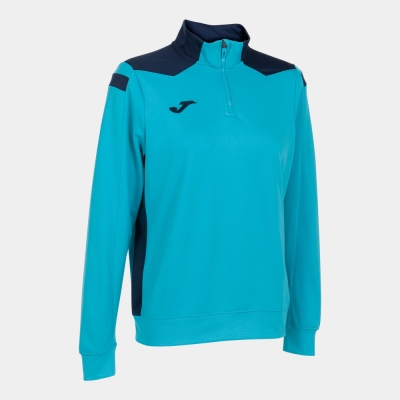 Bluza trening Championship Vi Fluor Turquoise-navy Joma