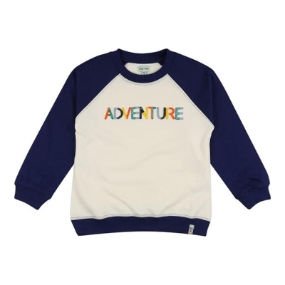 Bluza trening Lilly and Sid & Sid Multicoloured Adventure Slogan Applique