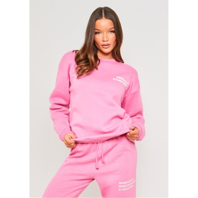 Bluza trening Missy Empire Empire Slogan