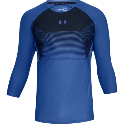 Under Armour Threadborne Vanish Three Quarter Sleeve Top barbat