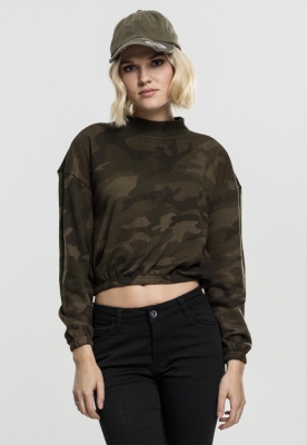 Camo Turtleneck Crew dama Urban Classics