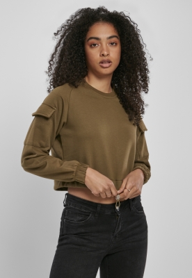 Short Worker Crewneck dama Urban Classics