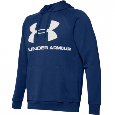 Bluza Hanorac Men's Under Armor Rival Logo blue 1345628-449 Under Armour