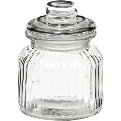 Linea Glass sweetie jar, small
