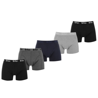 Lenjerie intima Lee Cooper Cooper Essential Trunk 5-Pack barbat