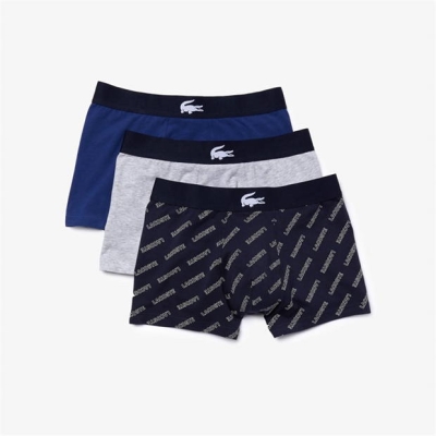 Lenjerie intima Lacoste Lacoste 3 Pack Printed